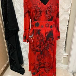Desigal boho dress. NWT. Size 10. Beautiful luxury dress